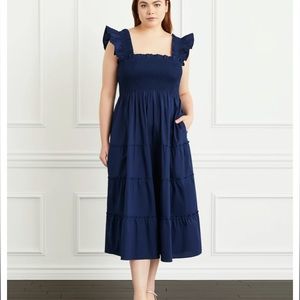 Navy Cotton Ellie Nap Dress